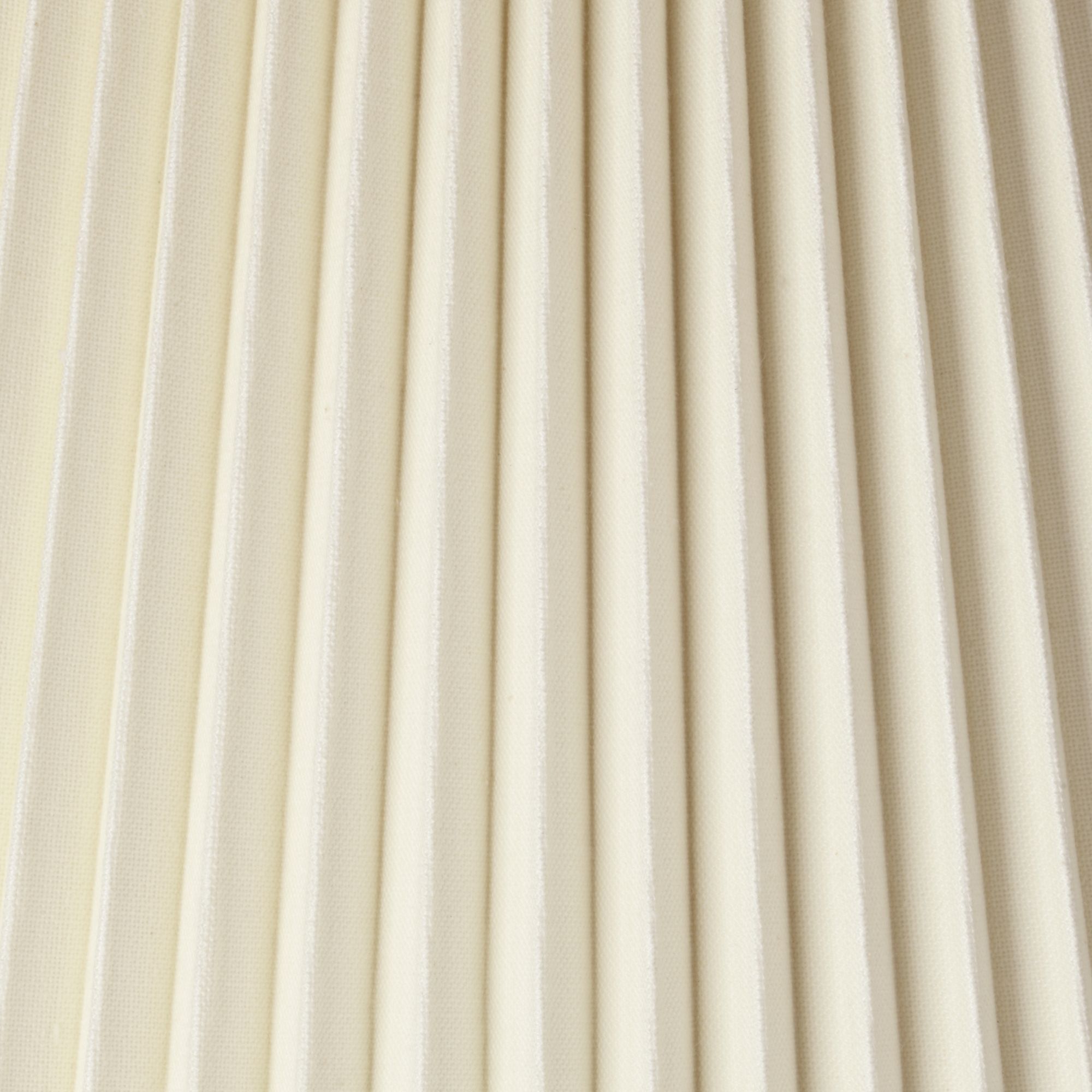 Image 2 Springcrest Minnie Ivory Knife Pleated Shade 11x18x12 (Spider) more views