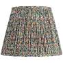 1_Springcrest Misha Green Floral Pleated Lamp Shade 9x14x11