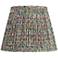 Springcrest Misha Green Floral Pleated Lamp Shade 9x14x11