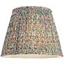 3_Springcrest Misha Green Floral Pleated Lamp Shade 9x14x11 more views