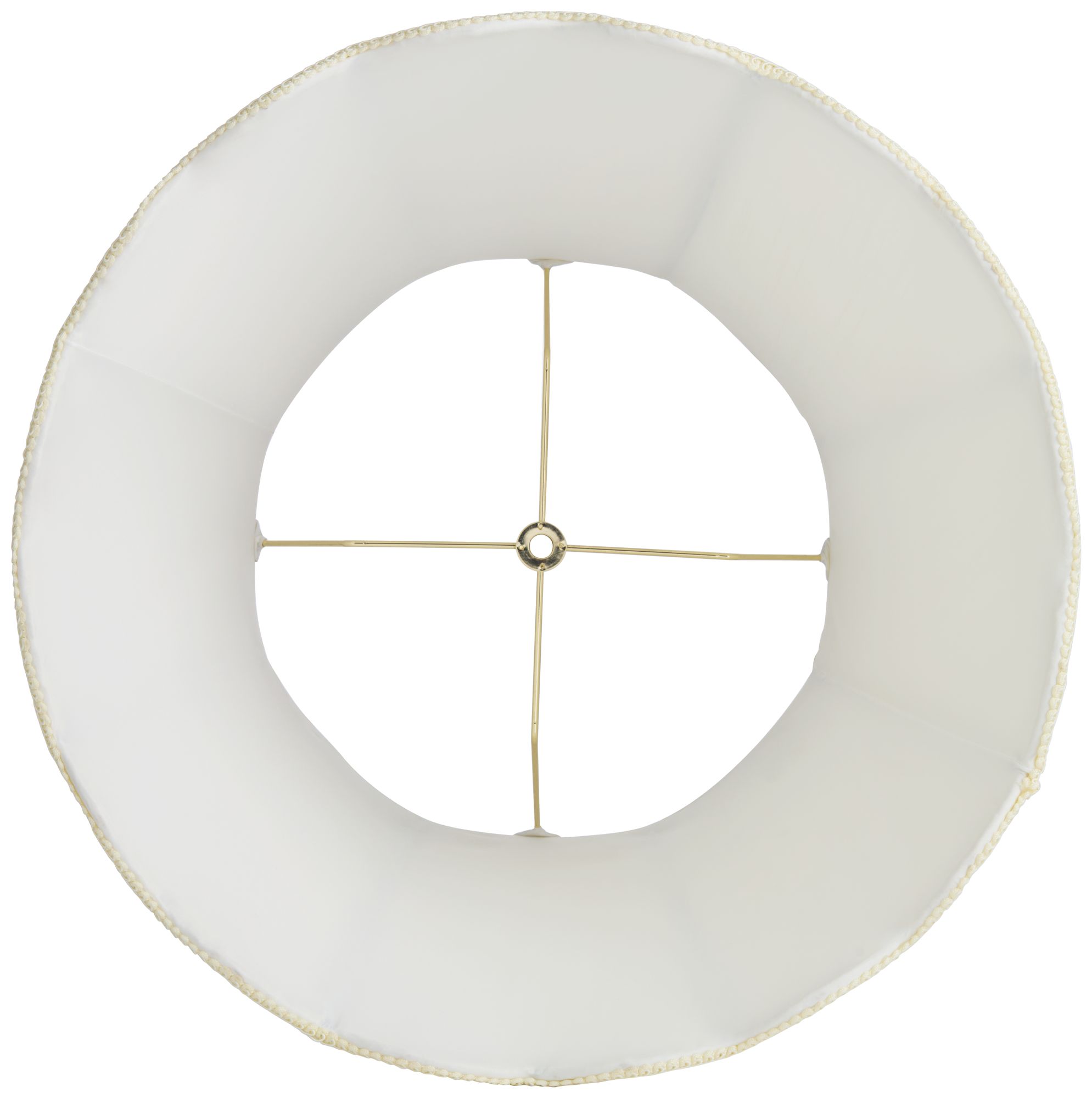 Springcrest Morton Creme Scallop Bell Lamp Shade 12x18x18 (Spider)