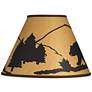 3_Springcrest Mountain Bear Set of 2 Brown Empire Shades 6x14x10 (Spider) more views