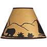 4_Springcrest Mountain Bear Set of 2 Brown Empire Shades 6x14x10 (Spider) more views