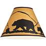 6_Springcrest Mountain Bear Set of 2 Brown Empire Shades 6x14x10 (Spider) more views