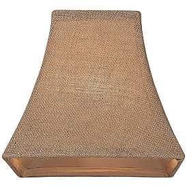 Image2 of Springcrest Moxie Burlap Square Lamp Shade 5.25x10x9 (Spider) more views
