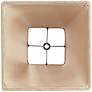 3_Springcrest Moxie Burlap Square Lamp Shade 5.25x10x9 (Spider) more views