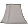 Springcrest Moxie Pewter Gray Square Shade 5.25x10x9.5 (Spider)