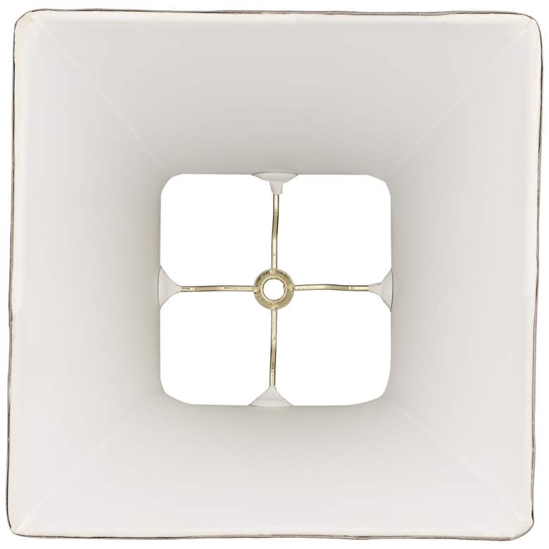 Image 5 Springcrest Moxie Pewter Gray Square Shade 5.25x10x9.5 (Spider) more views