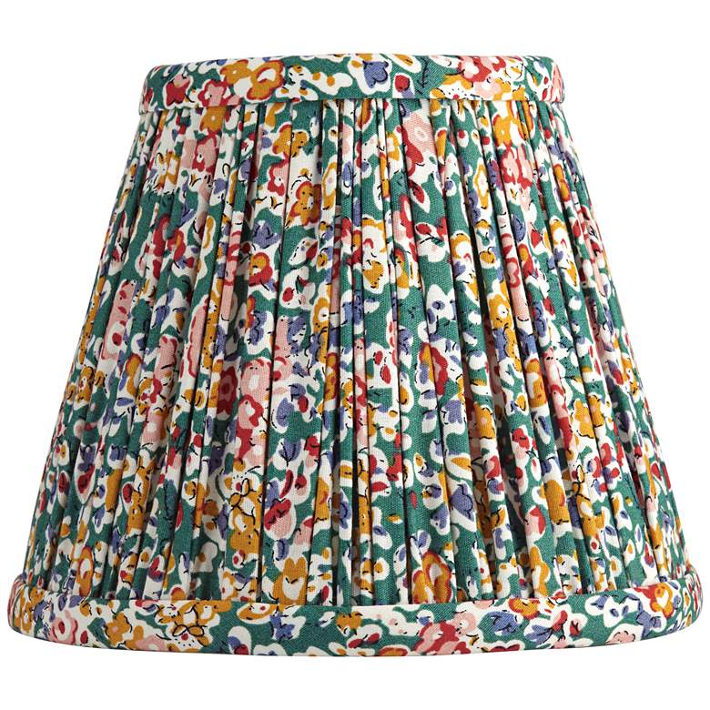 Image 4 Springcrest Multi-Color Pleated Clip-On Lamp Shades 3.5x6x5 Set of 6 more views