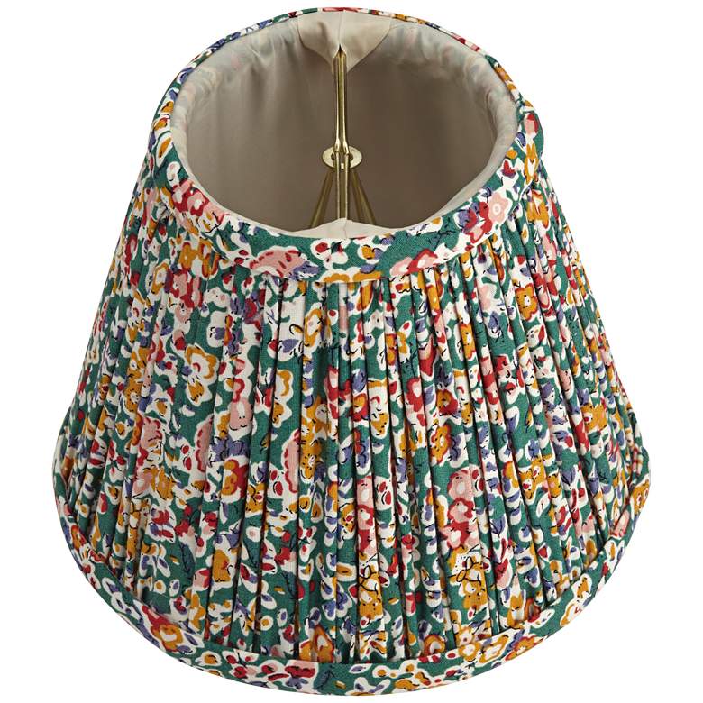 Image 6 Springcrest Multi-Color Pleated Clip-On Lamp Shades 3.5x6x5 Set of 6 more views