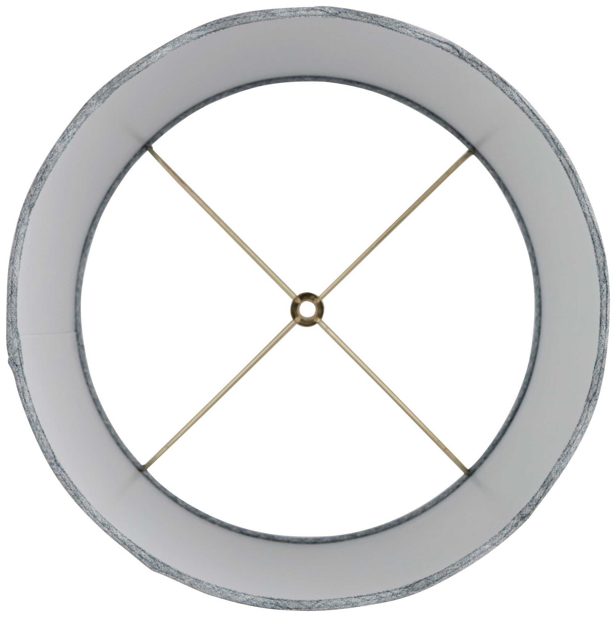 Image 6 Springcrest Mylie Gunsmoke Scallop Drum Shade 13x15x11x11 (Spider) 2 Set more views