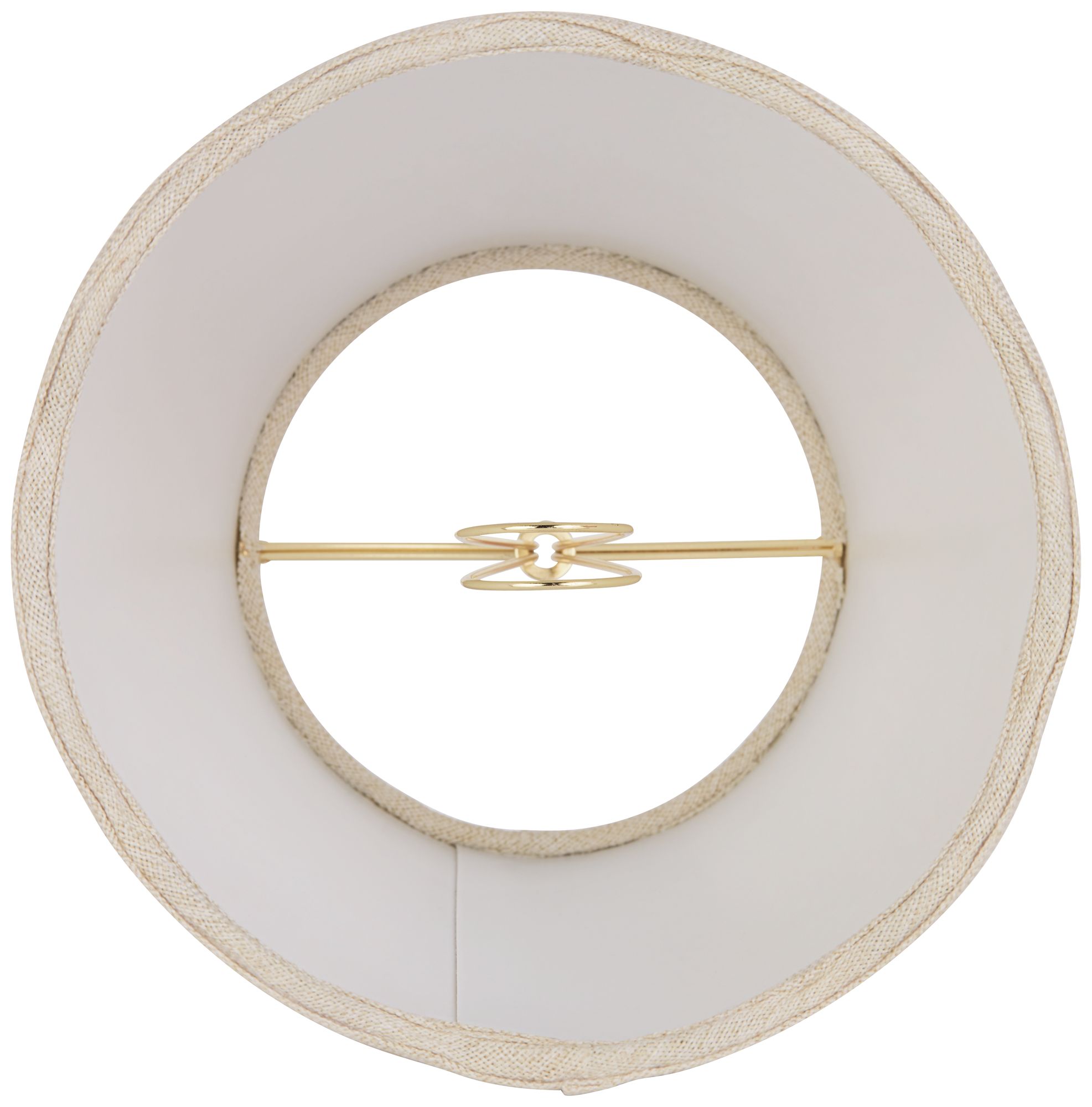 Image 7 Springcrest Mylie Off-White Empire Lamp Shade 4x6x5.5 (Clip-On) Set of 2 more views