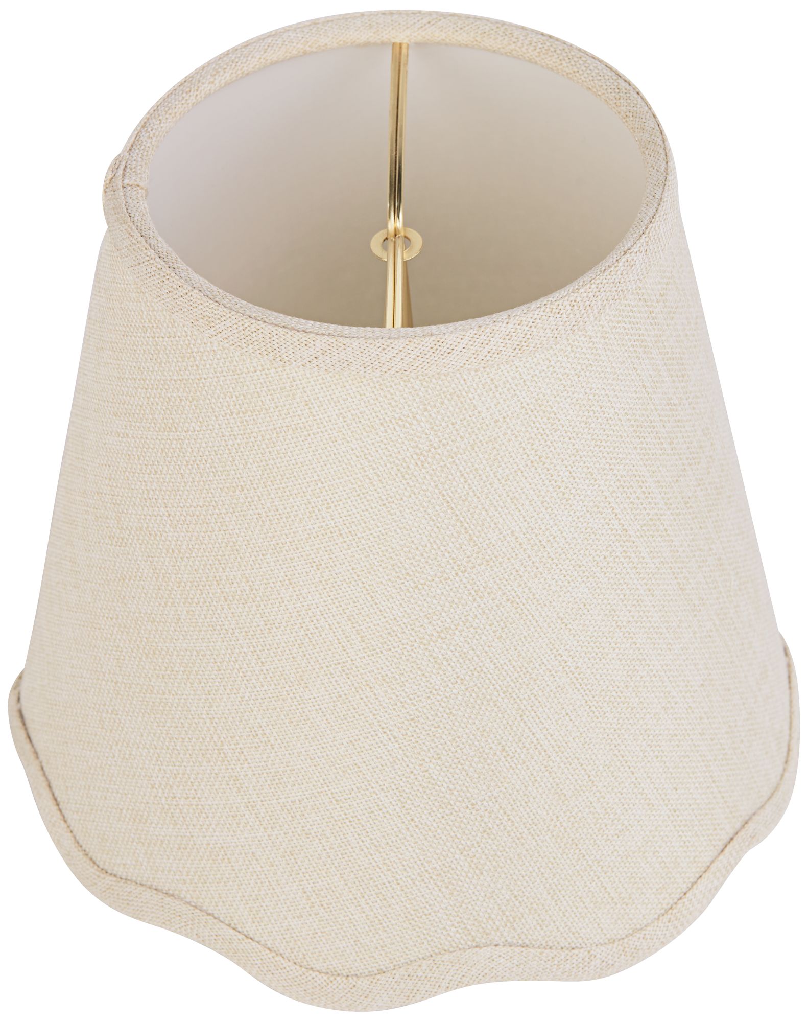 Image 6 Springcrest Mylie Off-White Empire Lamp Shade 4x6x5.5 (Clip-On) Set of 8 more views