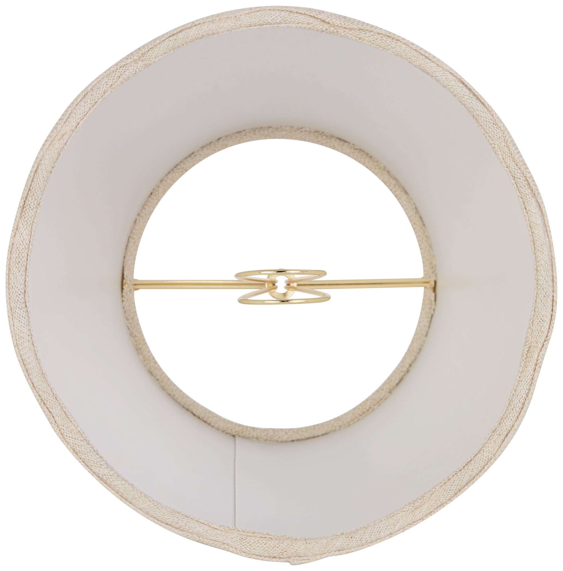 Image 6 Springcrest Mylie Off-White Scallop Empire Lamp Shade 4x6x5.5 (Clip-On) more views