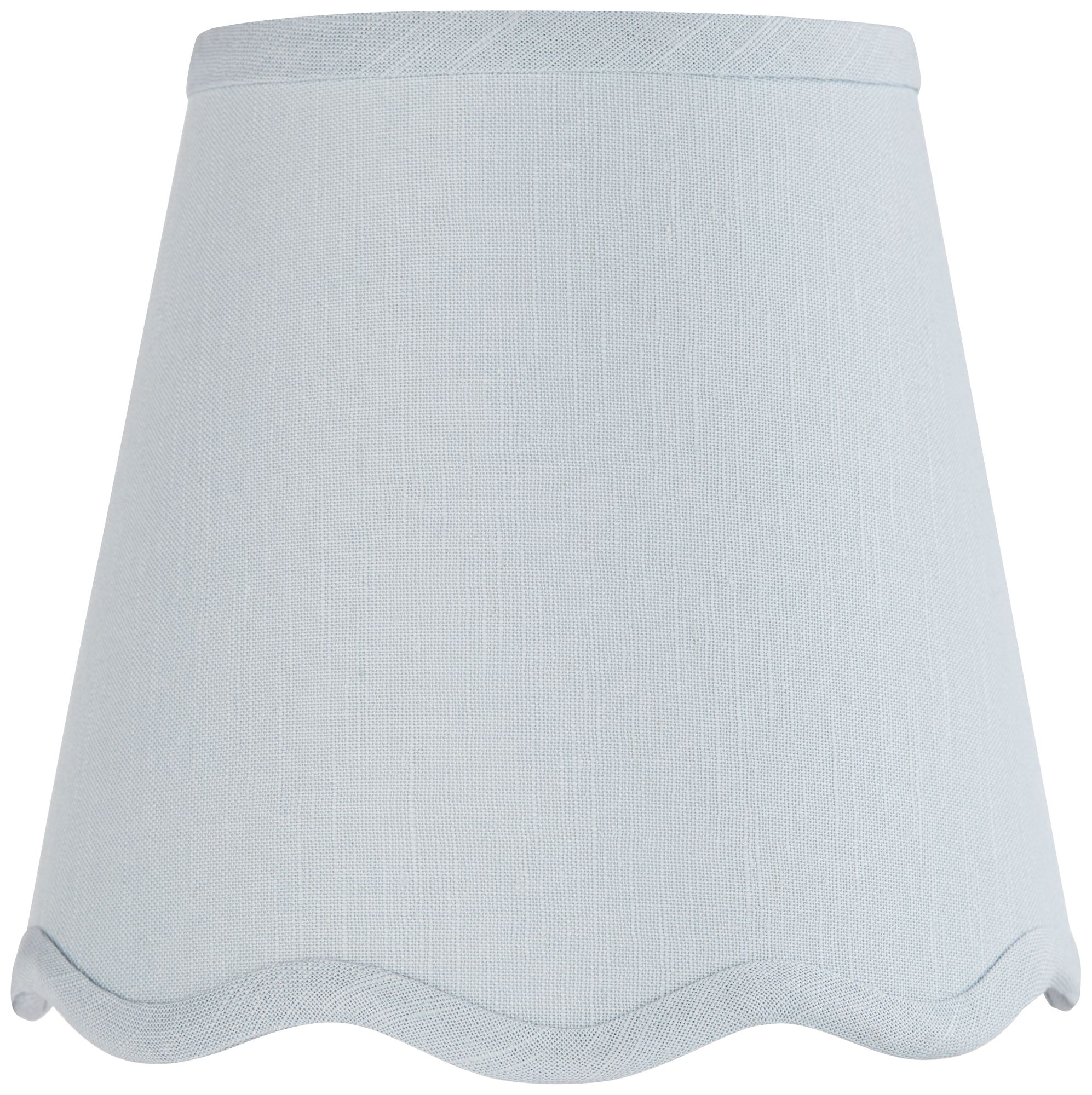 Image 4 Springcrest Mylie Soft Blue Empire Lamp Shade 4x6x5.5 (Clip-On) Set of 6 more views