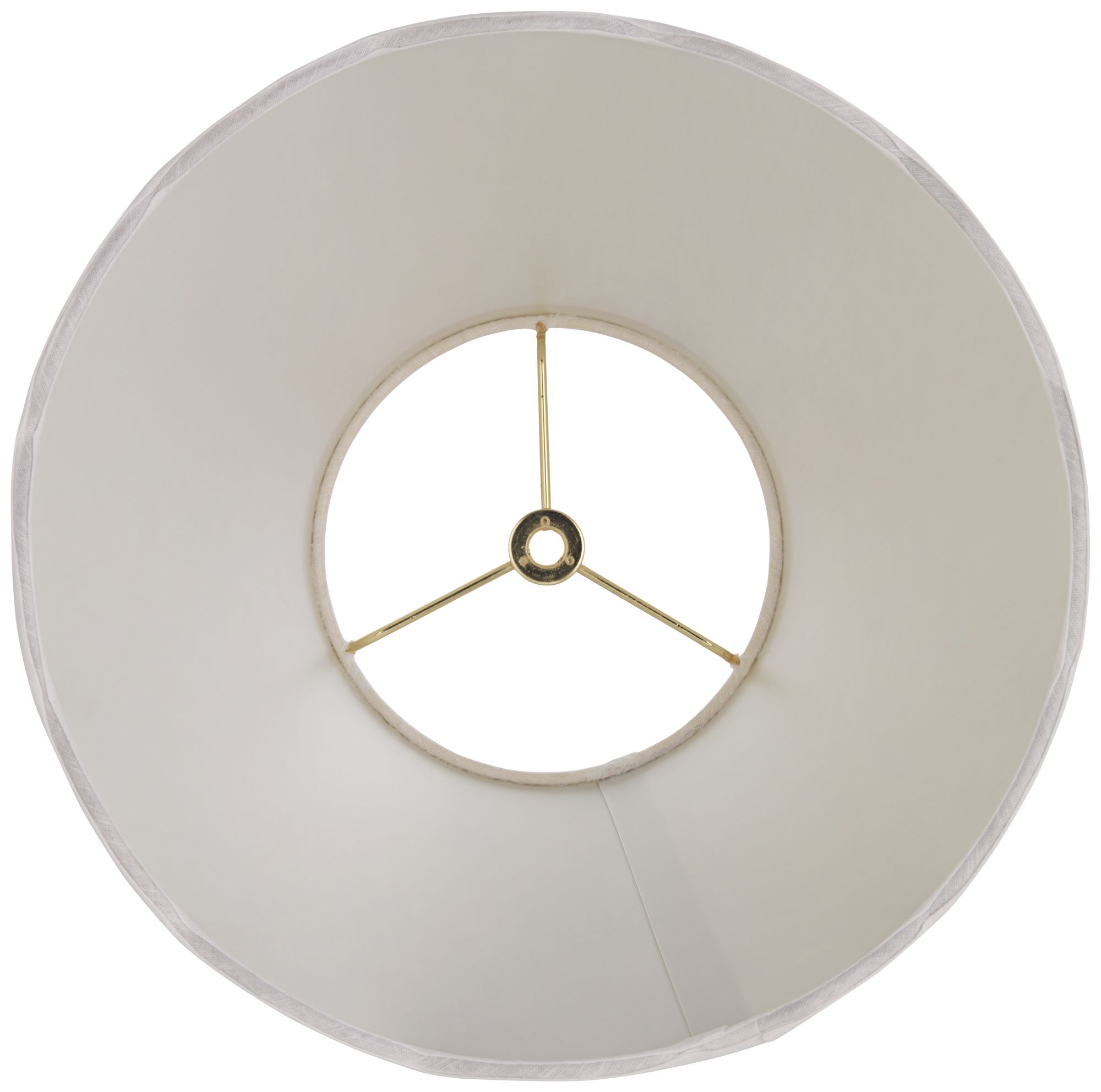 Image 5 Springcrest Mylie White Scallop Empire Shade 6x12x9.5x9 (Spider) more views