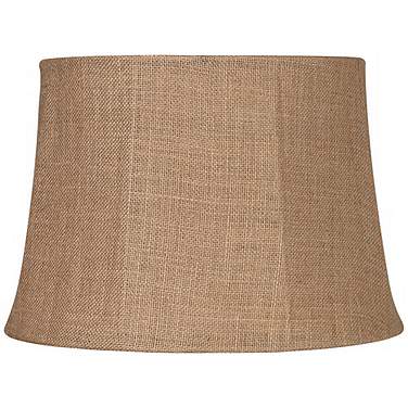 Springcrest Natural Burlap Large Drum Lamp Shade 13x16x11 (Spider)
