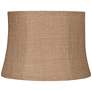 1_Springcrest Natural Burlap Medium Drum Lamp Shade 12x14x10 (Spider)