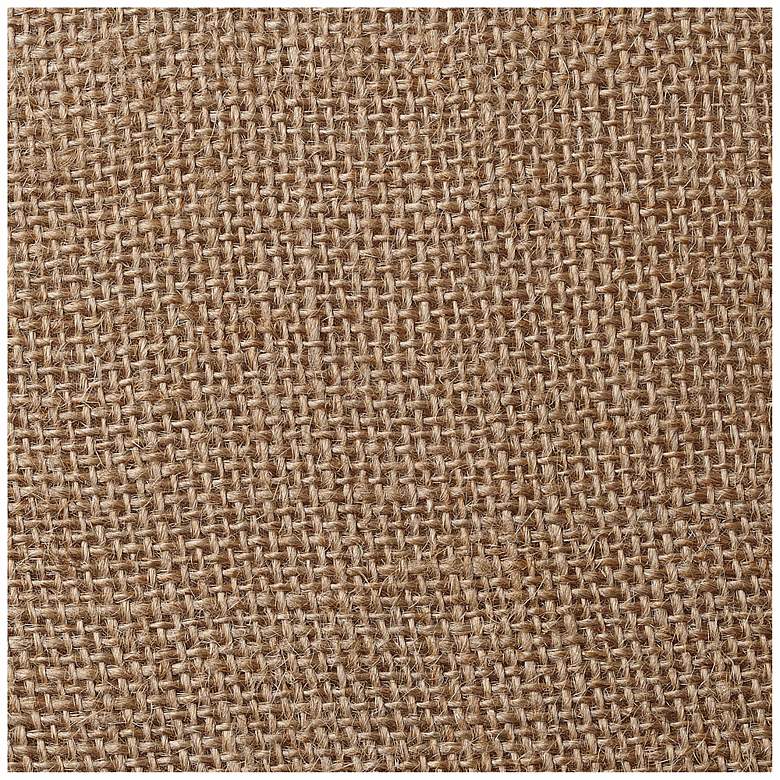 Image 4 Springcrest Natural Burlap Rectangle Lamp Shade 5/8x11/14x10 (Spider) more views