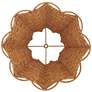 5_Springcrest Natural Dark Rattan Lamp Shade by Springcrest 8x16x11 more views
