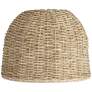 1_Springcrest Natural Woven Husk Rattan Drum Shade 5x16x12