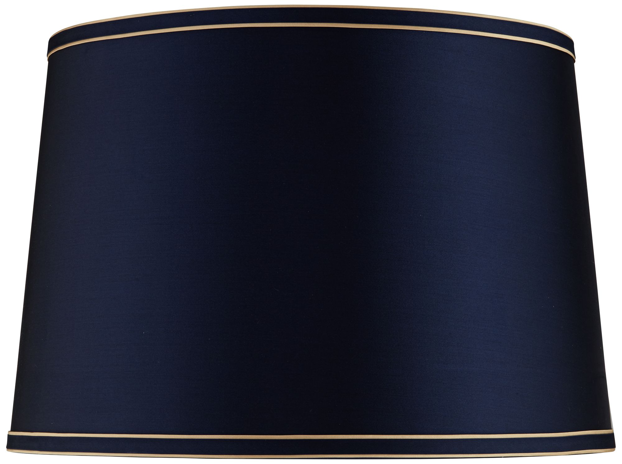 Navy blue and gold sales lampshade