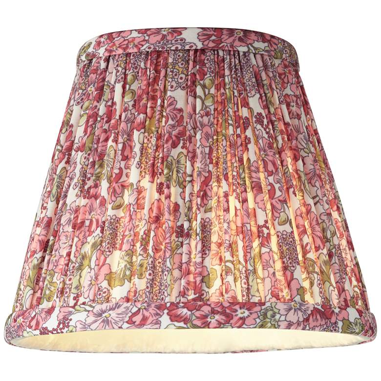 Image 5 Springcrest Nelle Pink Pleated Clip-On Lamp Shades 3.5x6x5 Set of 2 more views