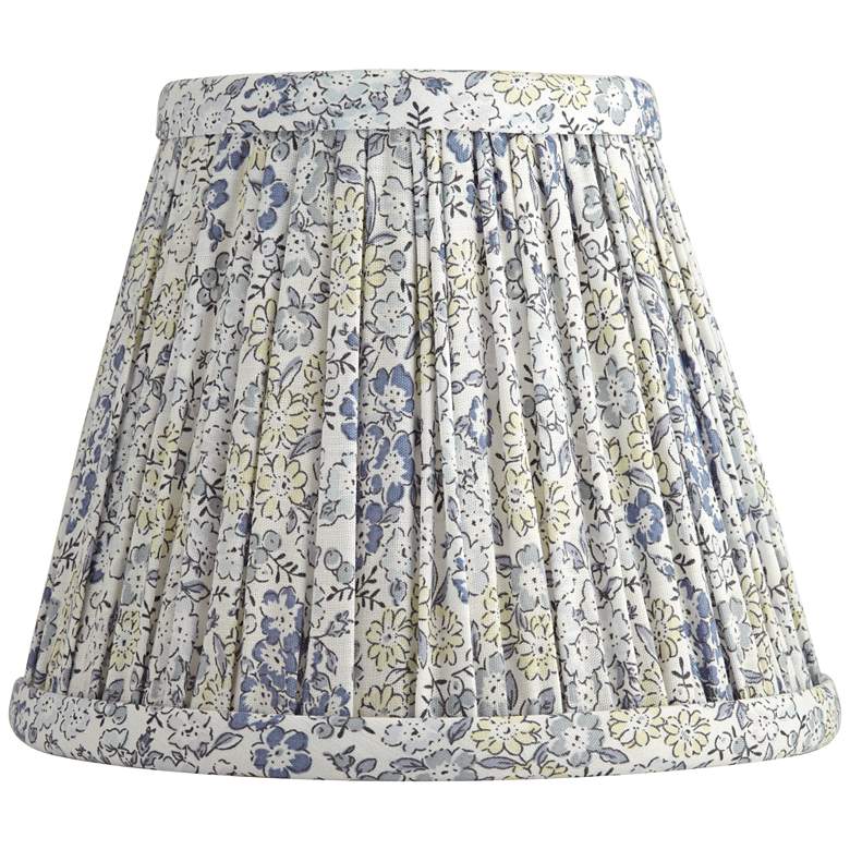 Image 4 Springcrest Nelle Violet and Blue Pleated Clip-On Shades 3.5x6x5 Set of 2 more views