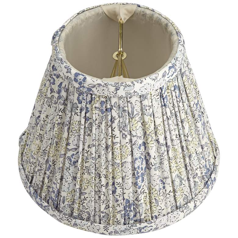 Image 6 Springcrest Nelle Violet and Blue Pleated Clip-On Shades 3.5x6x5 Set of 2 more views