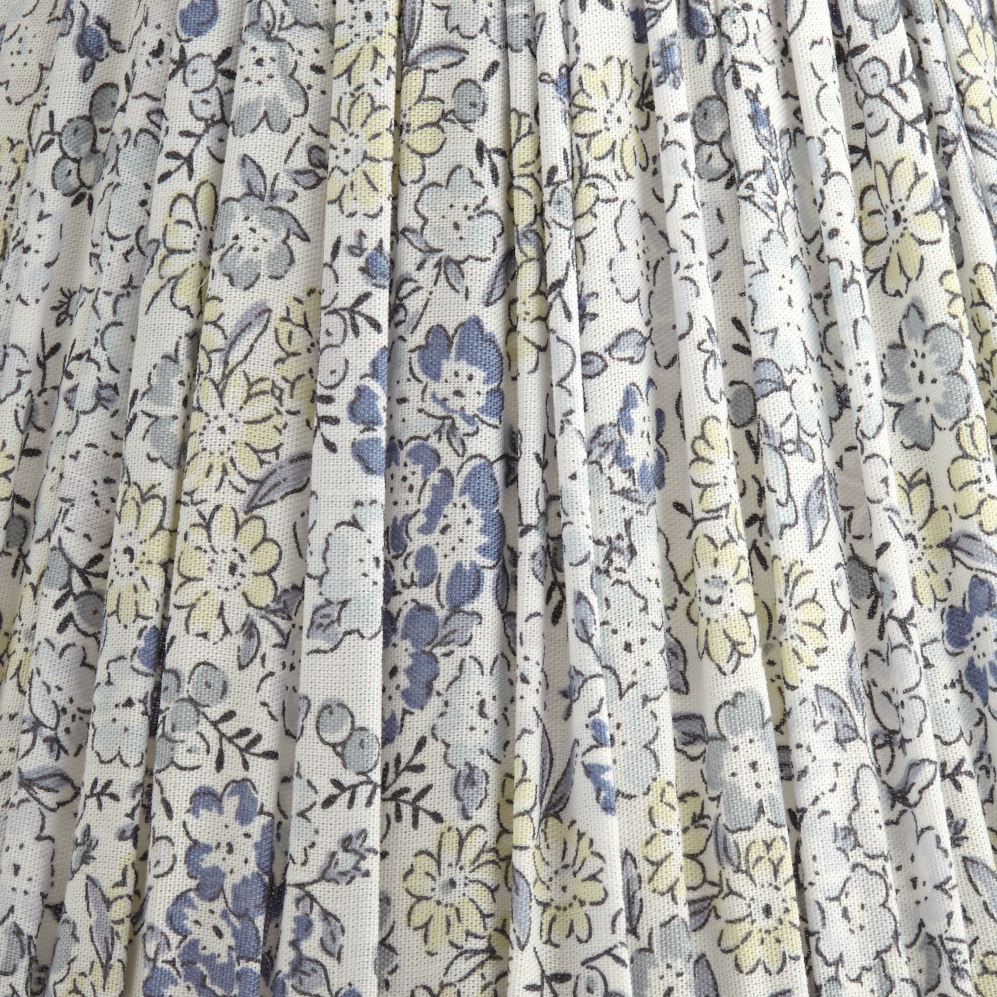 Image 2 Springcrest Nelle Violet and Blue Pleated Clip-On Shades 3.5x6x5 Set of 6 more views