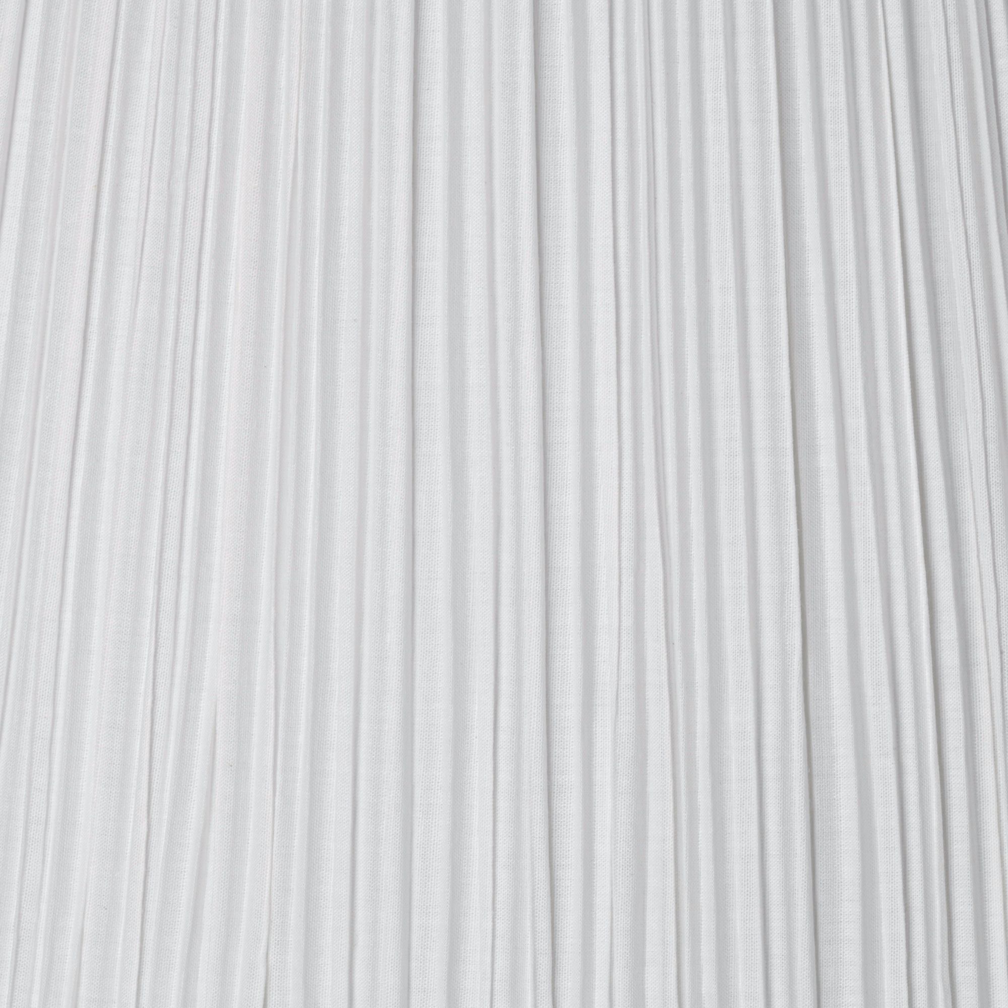 Image 4 Springcrest Nicol Ivory Mushroom Pleated Shade 6x18x12.75 (Spider) more views