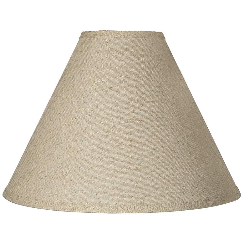 Image 1 Springcrest Nita Fine Burlap Empire Shade 5x15x11.5 (Spider)