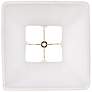 Thumbnail3 of Springcrest Nona Ivory Square Tapered Shade 5.25x10x9 (Spider) more views