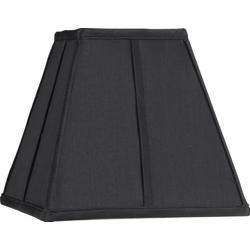 Springcrest Nona Square Black Lamp Shade 5.25x10x9.5 (Spider)