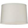Springcrest Off-White Linen Drum Lamp Shade 15X16X11 (Spider)