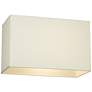 3_Springcrest Off-White Set of 2 Rectangular Shades 8/16x8/16x10 (Spider) more views