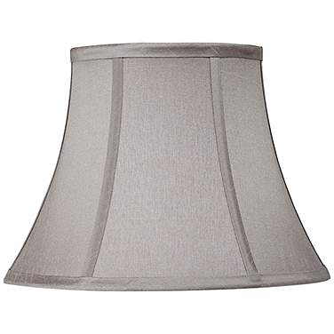 Springcrest Pewter Gray Bell Lamp Shade 7x12x9 (Spider)
