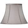 1_Springcrest Pewter Gray Bell Lamp Shade 7x12x9 (Spider)