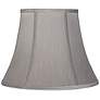 1_Springcrest Pewter Gray Bell Lamp Shade 8x14x11 (Spider)