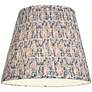 4_Springcrest Pia Pink and Blue Floral Shirred Empire Shade 8x13x11 (Spider) more views