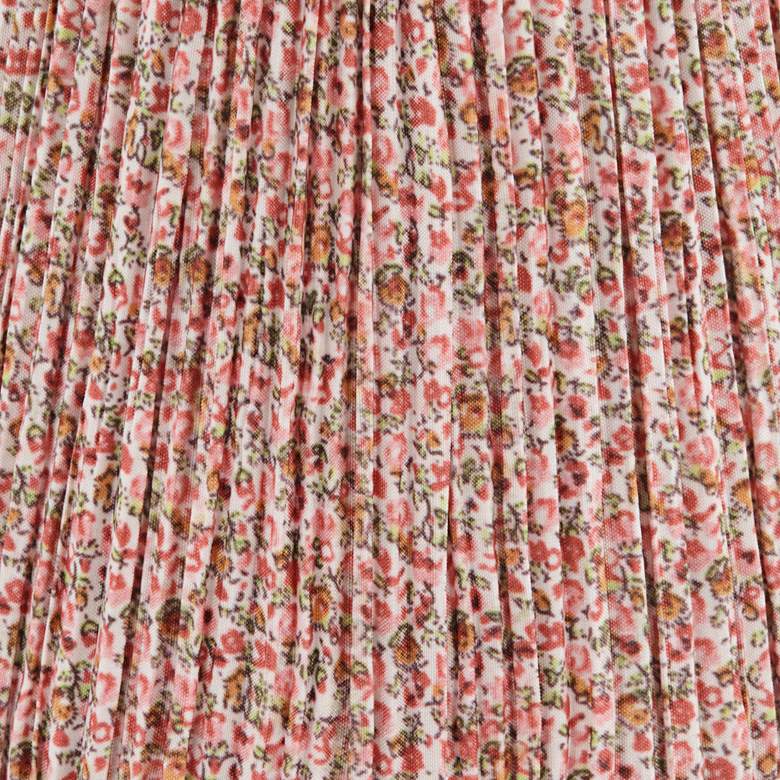 Image 2 Springcrest Pink Shirred Pleat Shades Set of 6 4x6x5.5" (Clip-On) more views