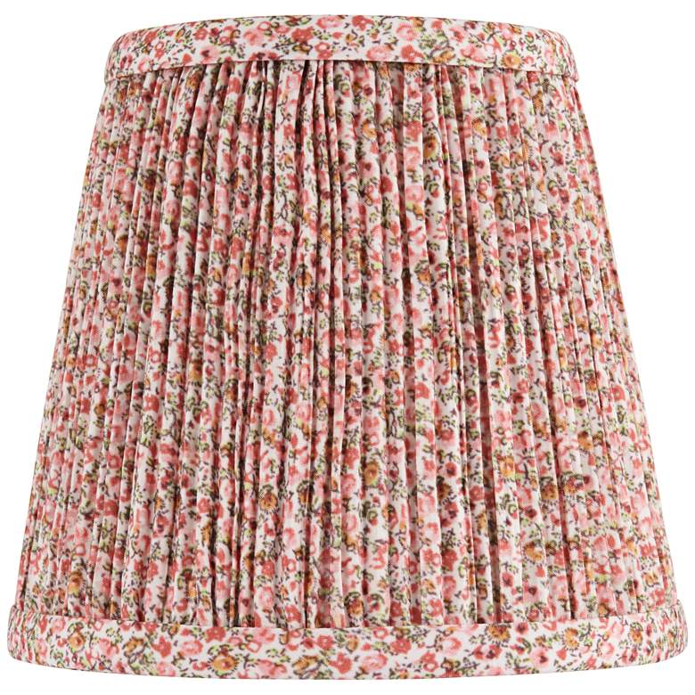Image 4 Springcrest Pink Shirred Pleat Shades Set of 6 4x6x5.5" (Clip-On) more views