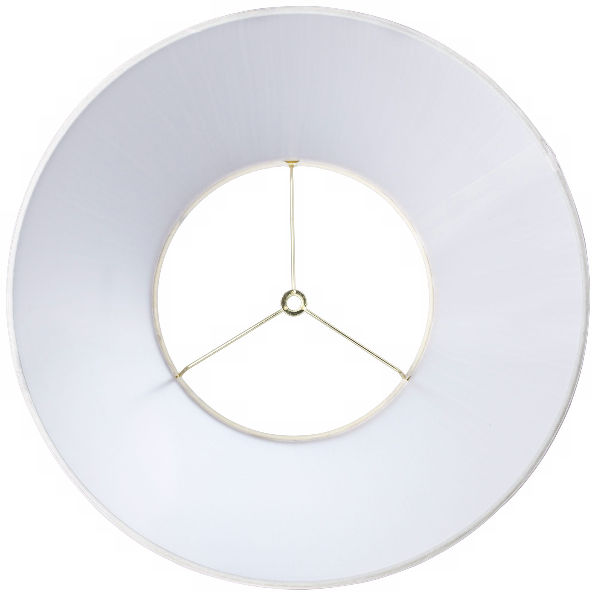 Image 3 Springcrest Porcini White Fabric Mushroom Pleated Shade 9x16x14.5 (Spider) more views