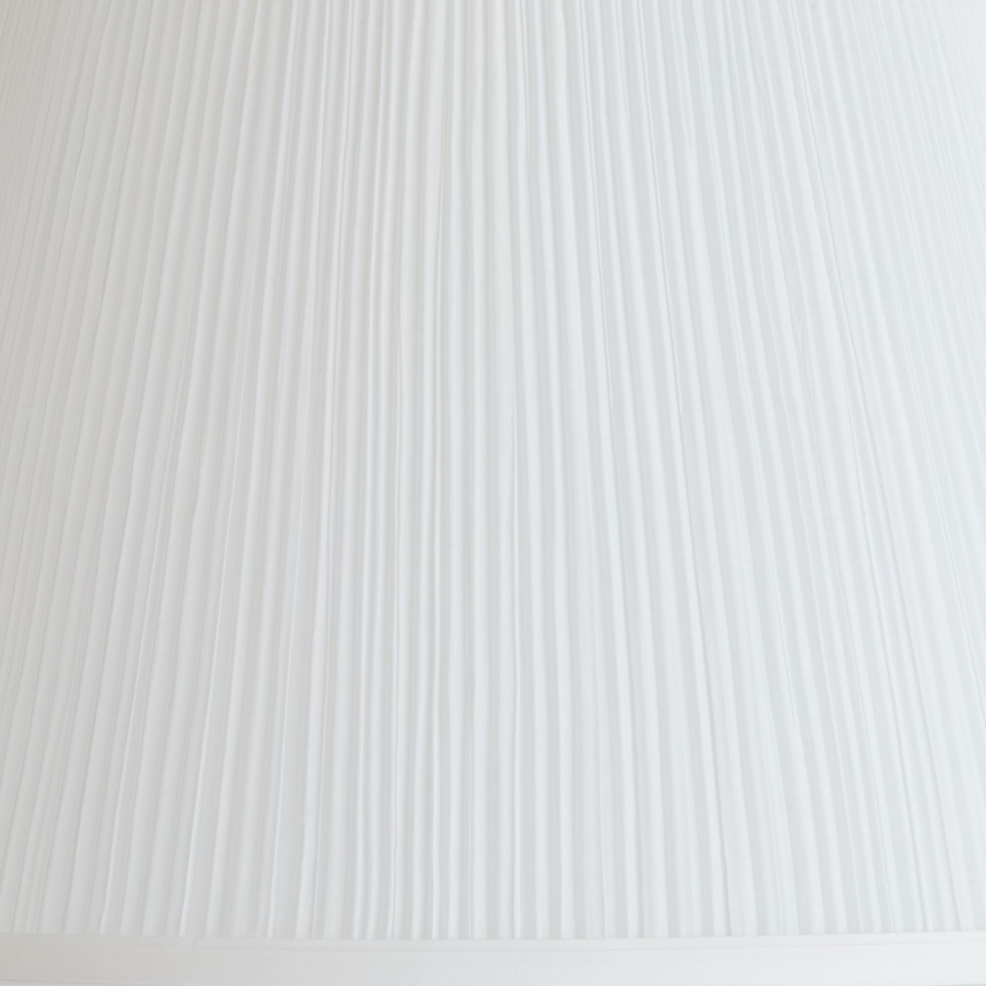 Image 7 Springcrest Porcini White Fabric Mushroom Pleated Shade 9x16x14.5 (Spider) more views