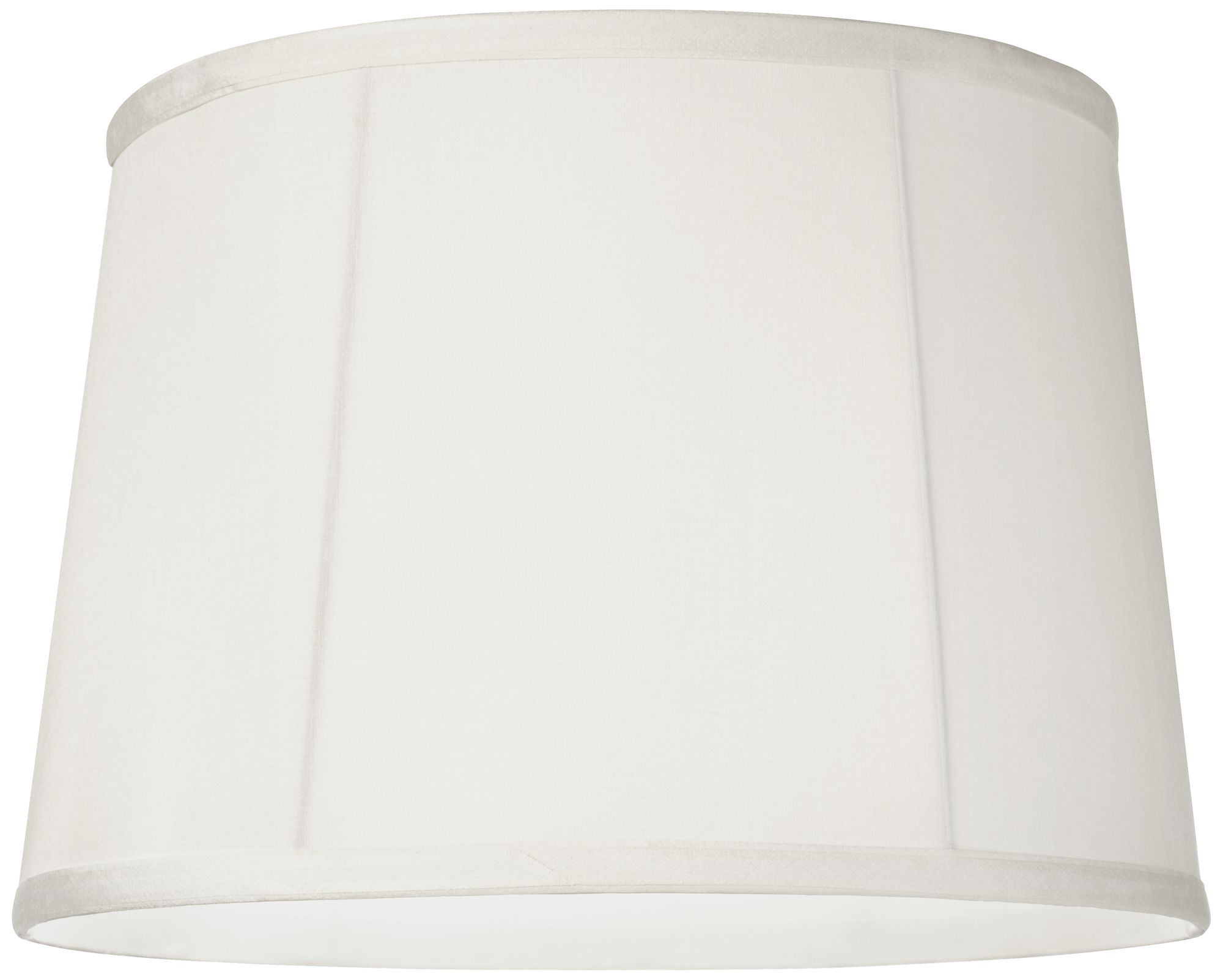 Image 3 Springcrest Rafael Softback Off-White Tapered Drum Shade 12x14x10 (Spider) more views