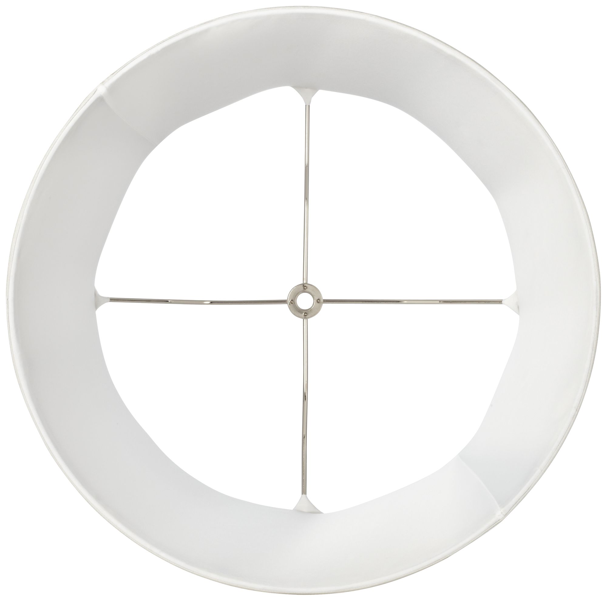 Image 4 Springcrest Rafael Softback Off-White Tapered Drum Shade 12x14x10 (Spider) more views