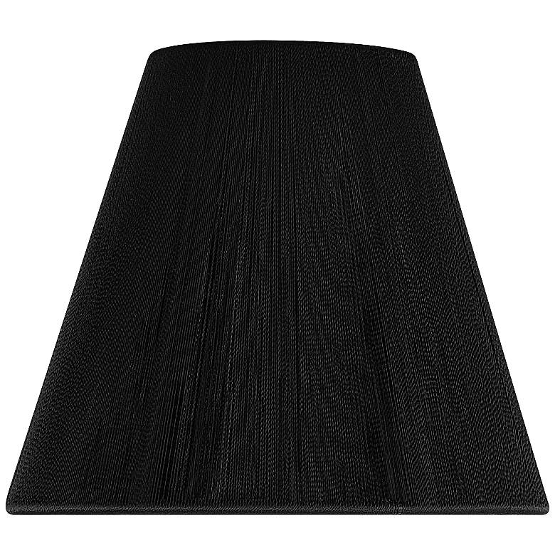 Springcrest Replacement Parts Springcrest Ravelle Black Nylon String Clip-On Empire Shade (3x6x5 ...