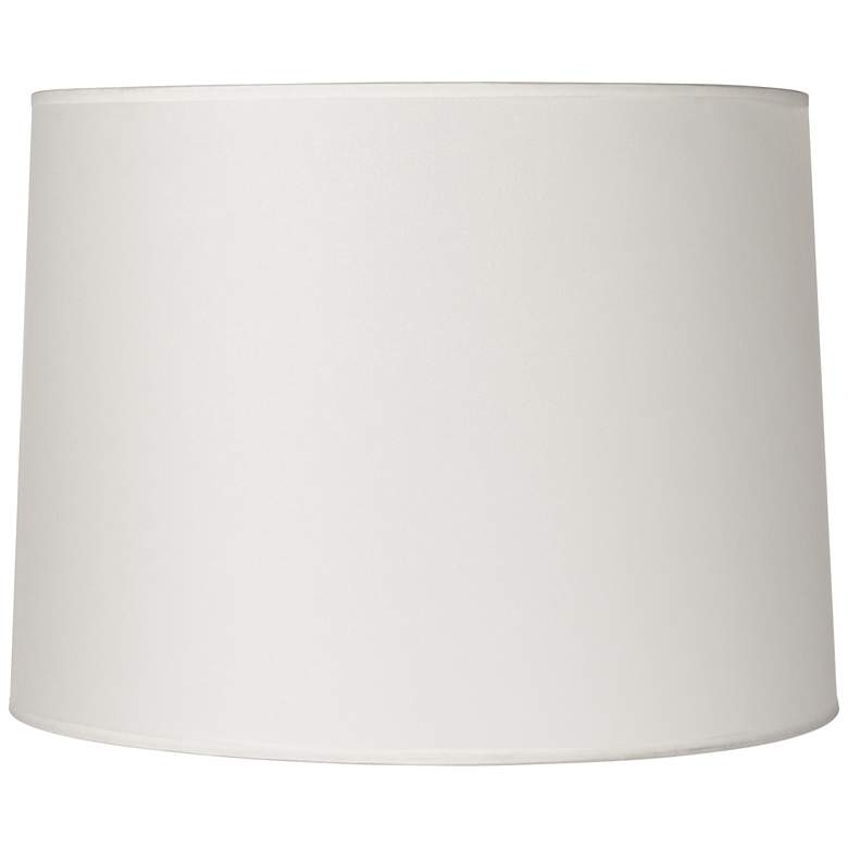 Image 1 Springcrest Reba Hardback Off-White Drum Lamp Shade 13x14x10 (Spider)