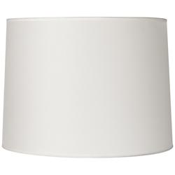 Springcrest Reba Hardback Off-White Drum Lamp Shade 13x14x10 (Spider)