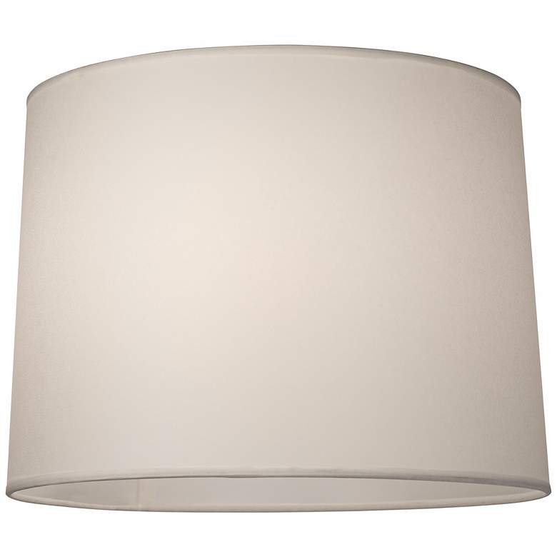 Image 2 Springcrest Reba Hardback Off-White Drum Lamp Shade 13x14x10 (Spider) more views